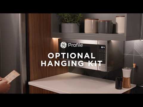 GE Profile Countertop Microwave Oven - Optional Hanging Kit