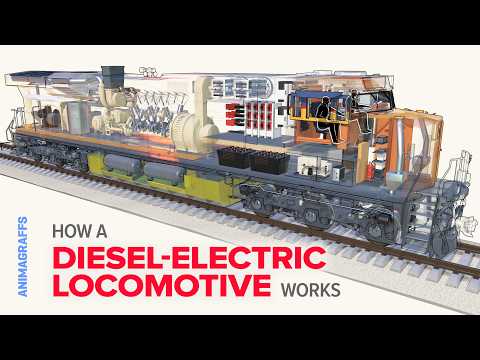 How a Diesel-Electric Locomotive Works