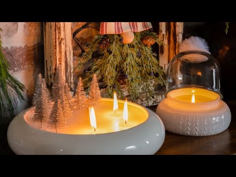 Easy DIY Christmas Candles