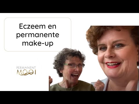 Wij hebben allebei eczeem EN permanente make-up