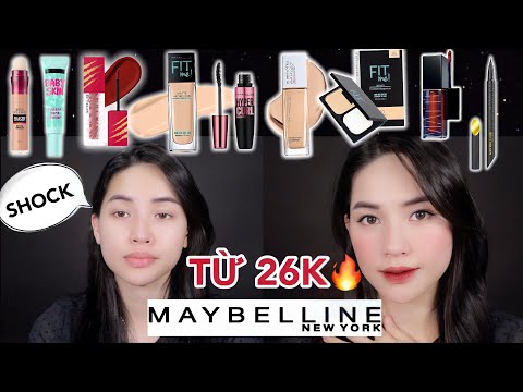 [SỰ THẬT] TOP MAKEUP BÌNH DÂN MAYBELLINE HOT NHẤT! Ưu đãi độc quyền HaLinh Official chỉ từ 26K!!!