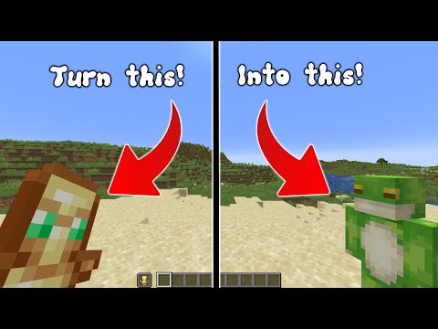 How to change totems to your own skin! | 1.20.1 Minecraft