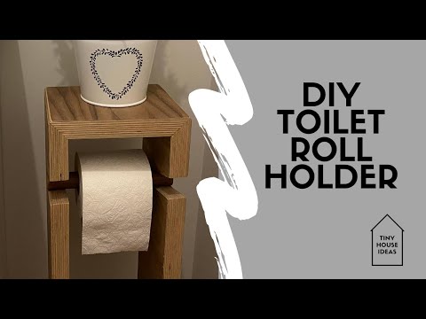 DIY Toilet Roll Holder - Tiny House Ideas x HJ Custom Builds