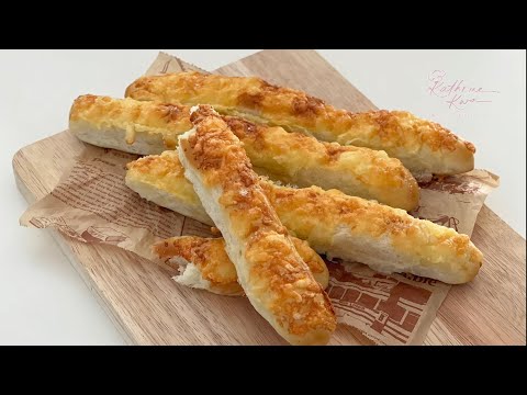 Cheese Sticks ~ Sponge and Dough Method  芝士条面包 ～ 中种发酵法