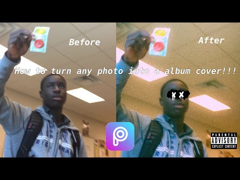 HOW TO TURN ANY PHOTO INTO A ALBUM COVER | *EASY*