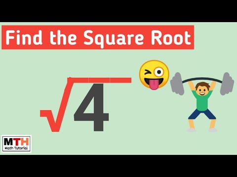 Square root of 4 Explained | Math Tutorial