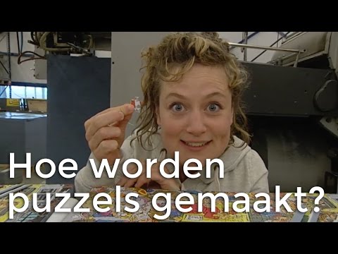 Hoe worden puzzels gemaakt? | Het Klokhuis