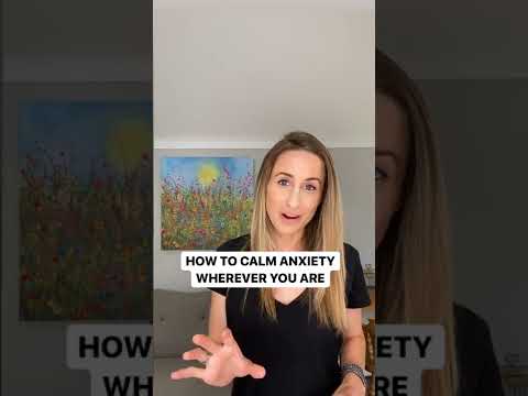 👉How To Calm Anxiety Wherever You Are | #shorts