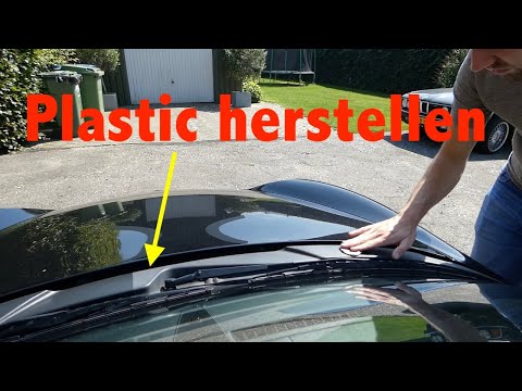 Verweerd PLASTIC HERSTELLEN van jouw auto! *PROBEREN OP MIJN PORSCHE*