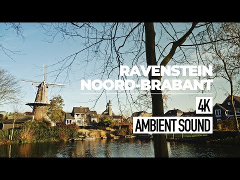 Ravenstein - een vestingstad in Brabant / A Small Fortified City in the Netherlads | 4K Walk