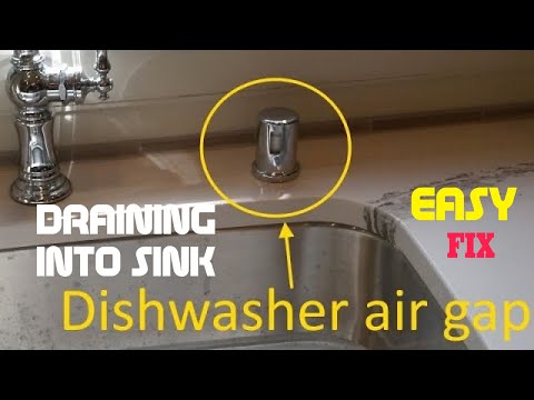 ✨ Dishwasher Draining Into Kitchen Sink - Easy DIY FIX ✨