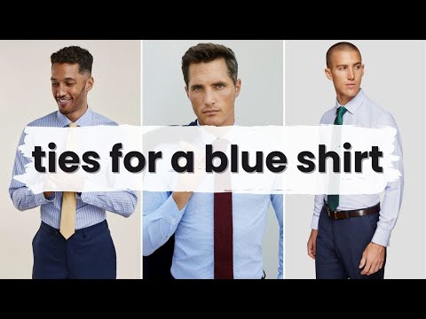 10 Different Tie Color Choices for a Blue Shirt