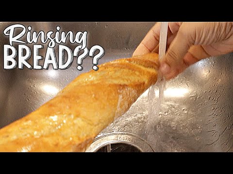 How to Make a Stale Baguette Fresh Again | KITCHEN HACK!