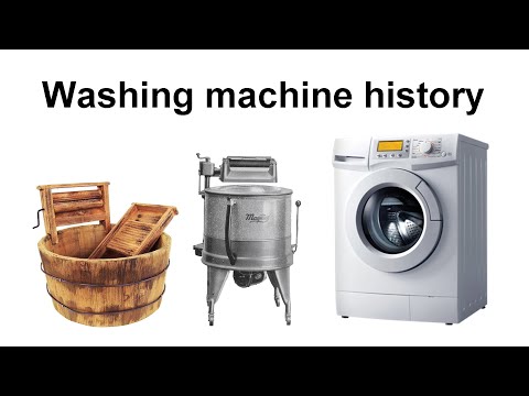 The history of the washing machine