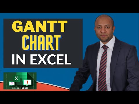 GANTT chart in Excel