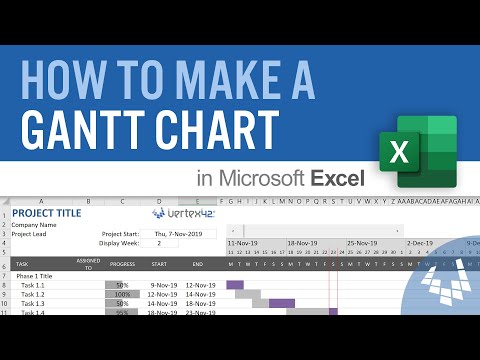 How to Make a Gantt Chart in Excel