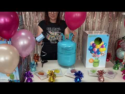 How to | Hoe blaas je een ballon op met een heliumtank?