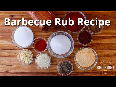 BBQ Rub Recipe - How to Make your own Barbecue Rub