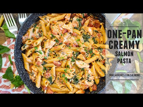 One-Pan Creamy Salmon Pasta | Easy, Healthy & Done in 30 Minutes