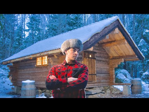 3 Years Alone In The Forest Building A Log Cabin