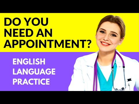 How to Call for an Appointment | Doctor, Hair Salon, and Dentist | English Language Practice