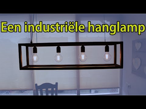 Een Industriële hanglamp zelf maken kun je dat zelf?