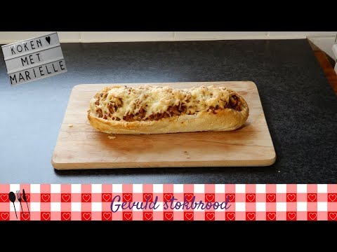 Gevuld stokbrood | Recept | Koken met Marielle