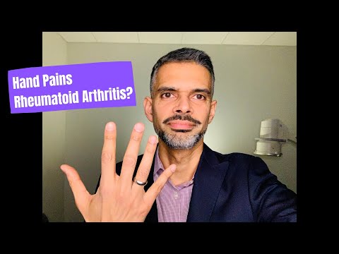 How do I know whether my Hand pains are Rheumatoid Arthritis?