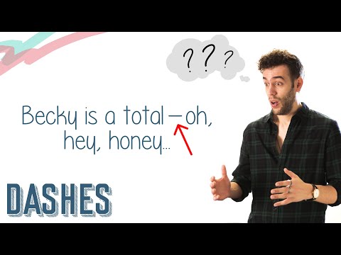 DASHES | English Lesson