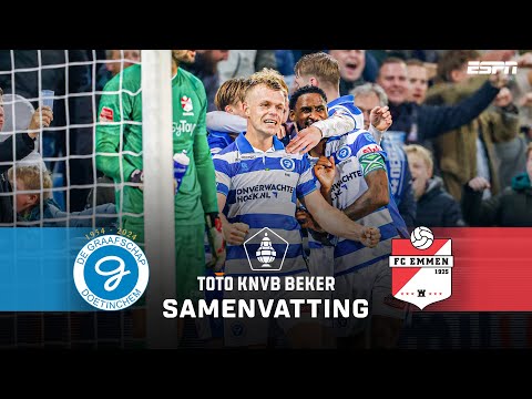 😬 Robin Schouten maakt EIGEN GOAL tegen oude club… | Samenvatting De Graafschap - FC Emmen