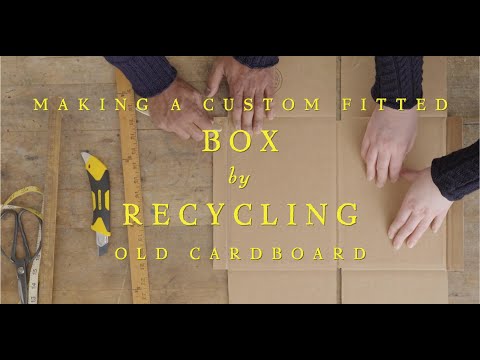 How to make a custom cardboard packing box for FREE with Rajiv Surendra and Laura Fetterley