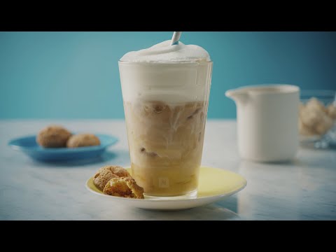 Nespresso Recipe | Iced coffee macchiato