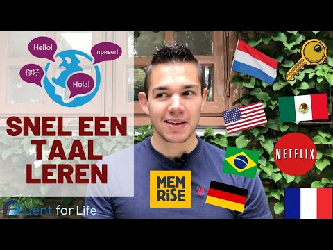 ★ Snel een taal leren in 2020 ► Handige tips hoe jij een taal makkelijk kan leren in drie maanden