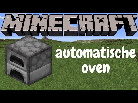 hoe maak je een automatische oven in minecraft