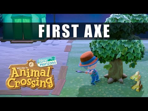 Animal Crossing New Horizons how to get the first axe