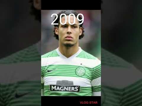 Virgil van dijk over the years 1998-2023 evolution #shorts