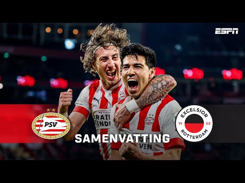 🤩 FENOMENALE ASSIST van 𝐗𝐀𝐕𝐈 𝐒𝐈𝐌𝐎𝐍𝐒, PSV komt LAAT op stoom ⚡ | Samenvatting PSV - Excelsior