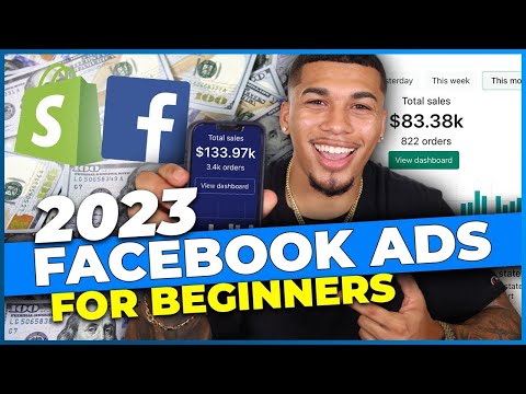 Facebook Ads Tutorial 2023 - How To Create Facebook Ads FOR BEGINNERS (Step-By-Step)