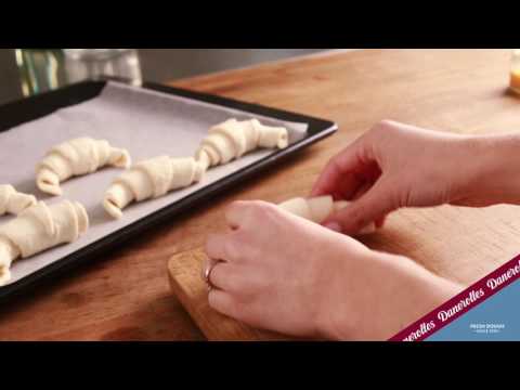 Instruction video: how to roll Danerolles croissants