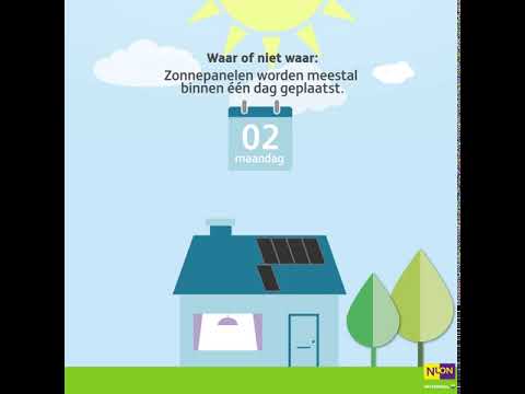 Hoe lang duurt het plaatsen van zonnepanelen?