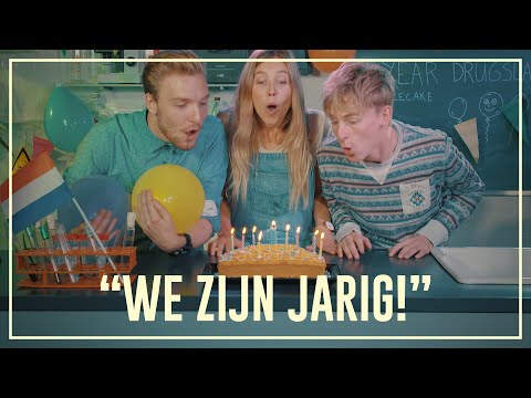 Nellie, Rens & Bastiaan celebrate with Spacecake | Drugslab