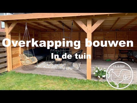 Overkapping bouwen in de tuin