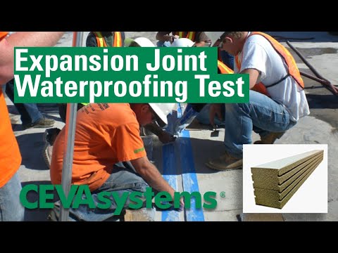 Expansion Joints Waterproofing Testing