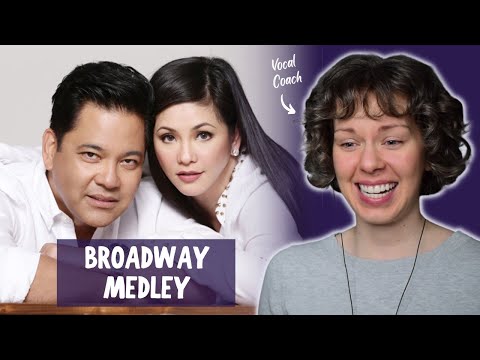 Vocal Analysis and Reaction to Martin Nievera & Regine Velasquez - Broadway Musical Medley